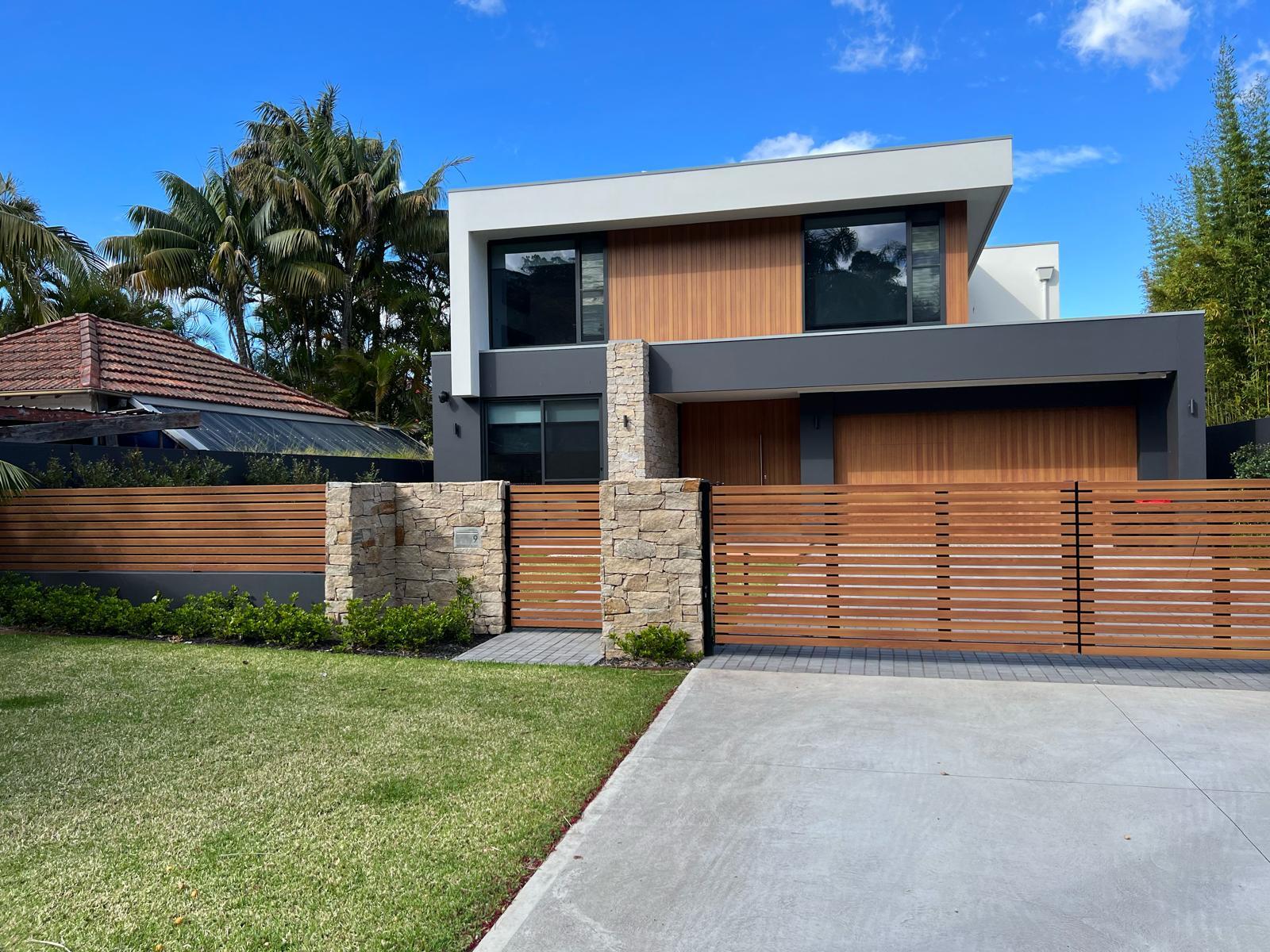 Contemporary Concrete Entry