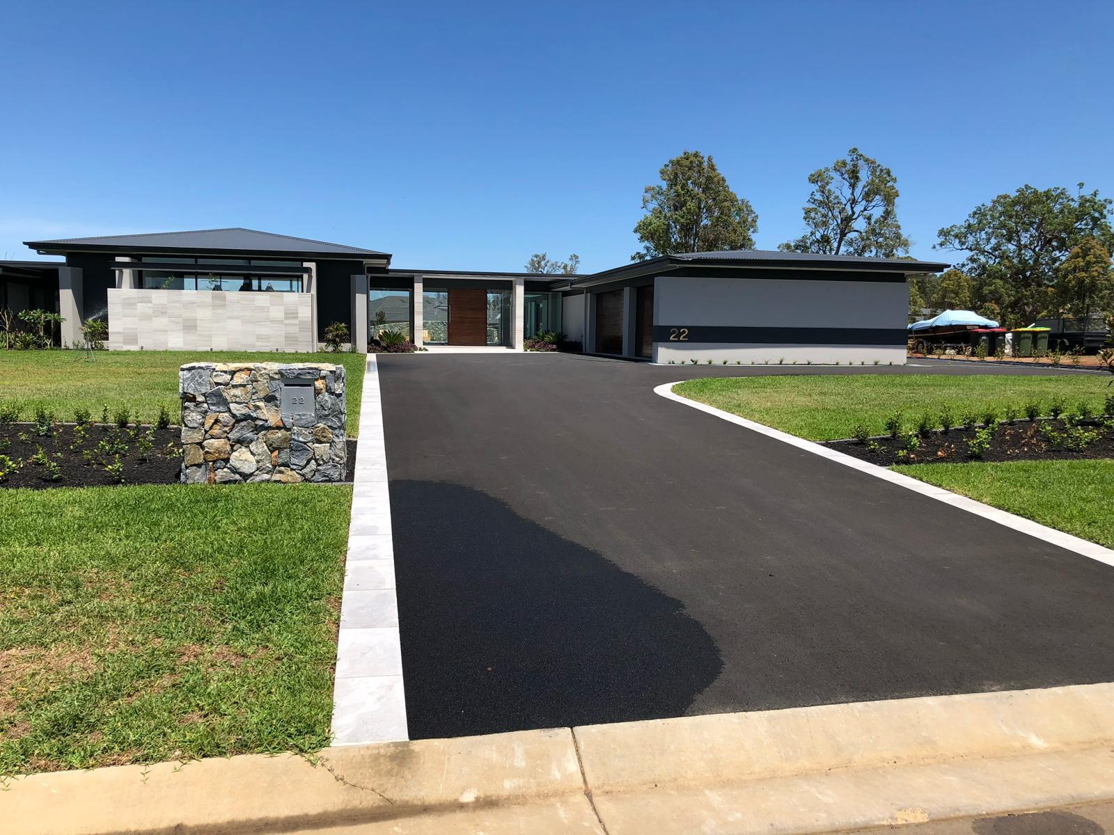 Luxury Concrete Entrance