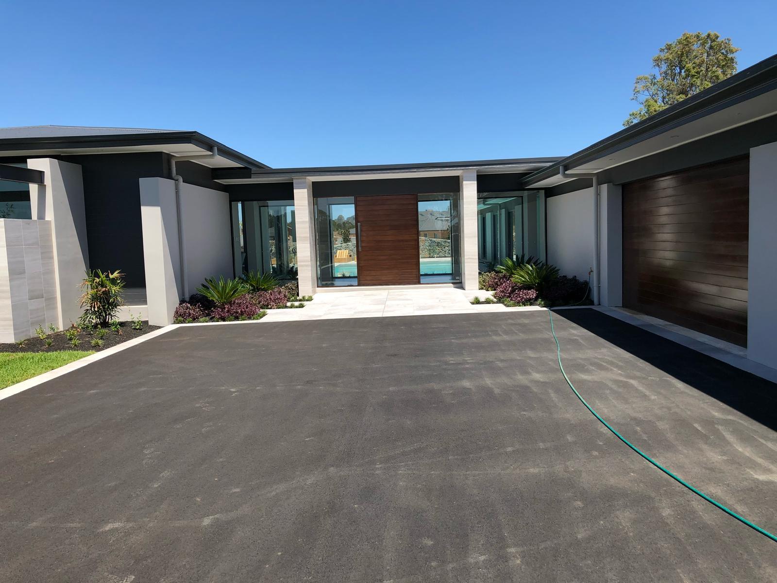 Driveway project in Dural