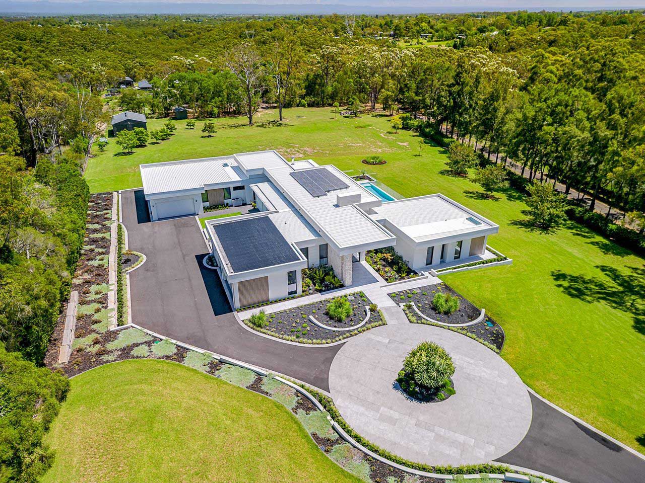Landscaped Driveways