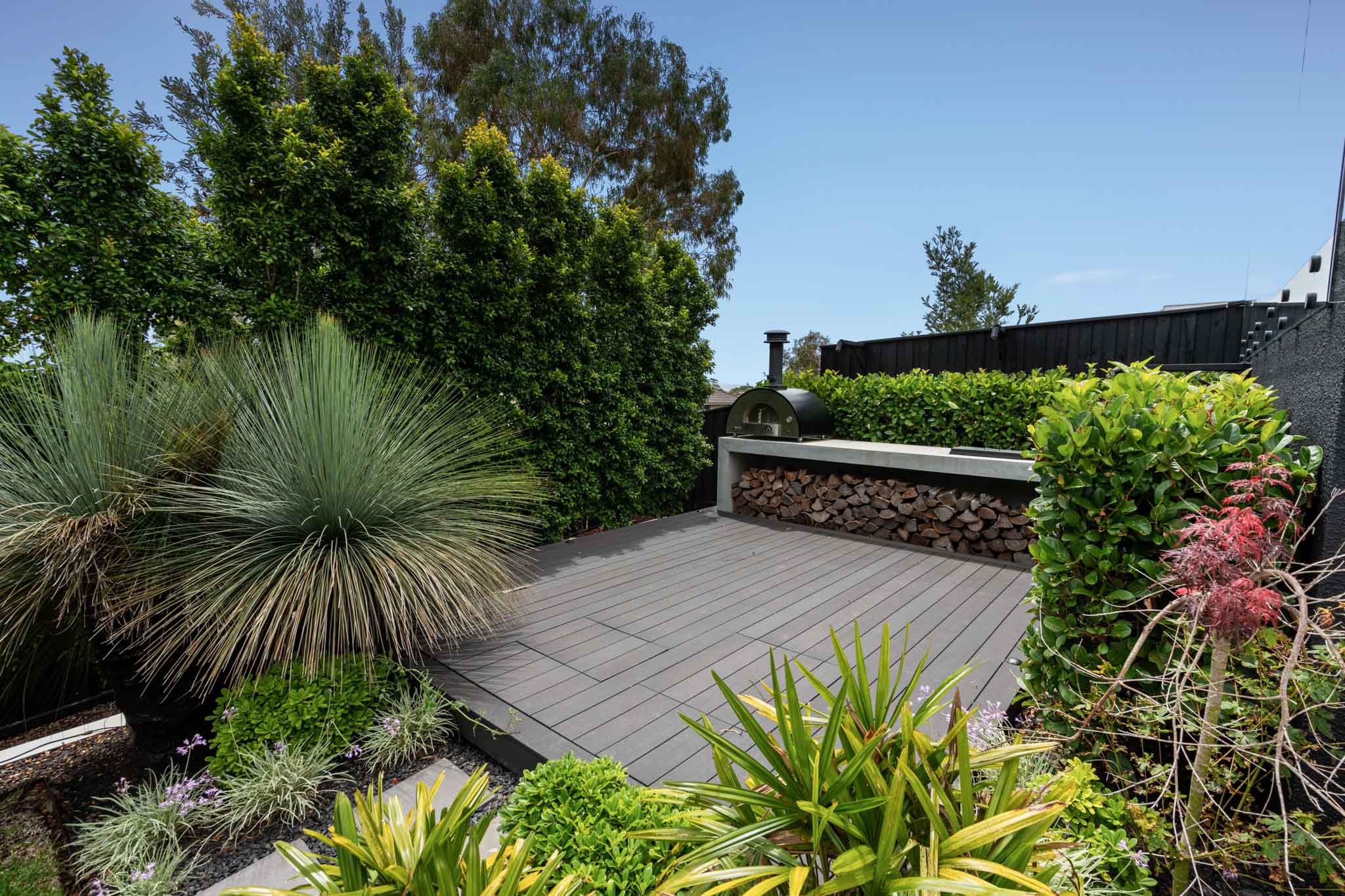 Contemporary Paver Layout